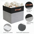 Collapsible Fabric Storage Cube Bins - Image 7