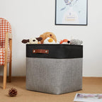 DULLEMELO Storage Bins for Organizing, Closet Storage Baskets for Gift Empty - Image 3