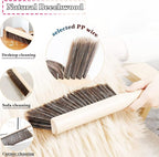 Hand Broom Beech Wood Brush, Dust Brush, Duster - Image 4