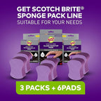Scotch-Brite Glass Cooktop Pads, Scratch-Free & Non-Abrasive Scrubbers - Image 6