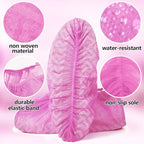 Zhanmai 300 Pack Disposable Shoe Covers Non Slip Disposable Large Foot Booties - Image 3