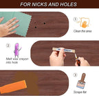 16+4P Wood Filler Sticks with 1P Box, 1P Knife, 1P Scraper and 1P Rag, Pletpet - Image 5