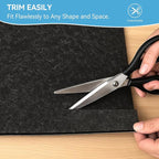 Warmstar 3x5 FT Non Slip Rug Pad, 100% Waterproof Felt Rug Pad - Image 6