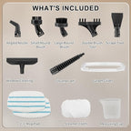 Steam Mop, 11-in-1 Powerful Steam Cleaner - Image 9