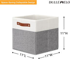 DULLEMELO 11x11 Storage Cubes, Collapsible Sturdy Cube Storage Bins - Image 3