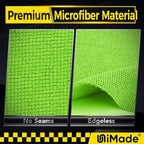 Microfiber Cleaning Cloth, 100PK Commercial Grade Work Rags Microfiber Towels - Image 2