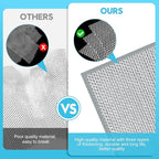 10 Pcs New Upgraded 3 Layers Non Scratch Wire Dishcloth, Wet & Dry - Image 3