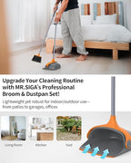 MR.SIGA Broom and Dustpan Set - Image 5