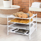 STORAGE MANIAC Sweater Drying Rack, Mesh Clothes Drying Rack, Stackable Laundry - Image 2