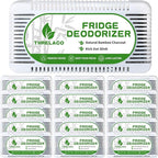 15 Pack Refrigerator Deodorizer Activated Charcoal Fridge Deodorizer Odor by Threlaco