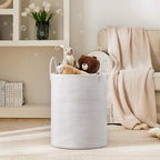 Woven Rope Laundry Hamper Basket by YOUDENOVA, 58L Tall Laundry Basket - Image 2