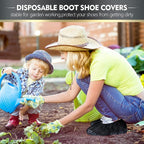 Zhanmai 300 Pack Disposable Shoe Covers Non Slip Disposable Large Foot Booties - Image 5