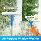 Squeegee for Window Cleaning, Window Cleaning Kit for Shower Glass Mirror Door - Image 4
