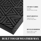 Yimobra Large Door Mat 47x24, All-Weather Waterproof Non-Slip Welcome Matt - Image 4