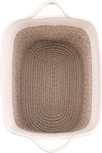 Medium and Large Woven Basket//With Handle, Used - Image 6