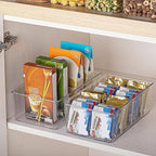 Vtopmart 10 Pack Food Storage Organizer Bins, Cabinet Organization and Storage - Image 6