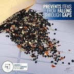 Shelf Liners for Wire Shelf System: Set of 5 in Clear: 18 x 60 inch: Plastic - Image 4
