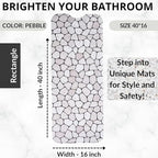 ENKOSI Bath Mat – Large 40 x 16 Inch Non-Slip Bathtub Mat - Image 6