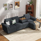 JAMFLY 108" Modular Sectional Sofa - Image 8