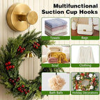 Suction Cup Hooks for Wreaths on Glass, 2025 New No Drill Suction Cup Hooks - Image 2