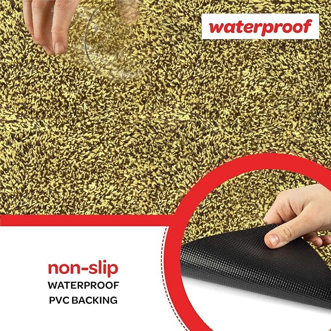 Premium Microfiber Indoor Door Mat – 36"x72" Washable Entry Mat, Waterproof - Image 4