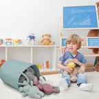 Cotton Rope Laundry Basket Hamper - Image 7