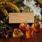 4 Refreshing Scent Bags Wood Car Air Freshener Vent Clip- Natural Scent Diffuser - Image 3