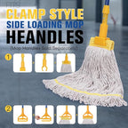 Matthew Cleaning Commercial Mop Head Replacement, 5 Inch Wide Headband - Image 4