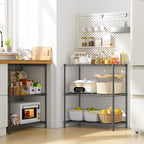 Storage Shelves Adjustable Wire Shelving Metal Wire Rack Shelving Unit Storage - Image 8