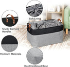 DULLEMELO Extra Large Storage Basket 22X15, 70L Foldable Fabric Toys Baskets - Image 7