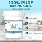 TradeGrade Pure Baking Soda Powder – 45 lb Bucket, Sodium Bicarbonate Powder | - Image 2