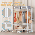 Homdox 3 Tier Garment Rack - Image 5