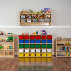 Wood Designs Cubby Storage Bin, Heavy Duty Plastic Containers - Image 6