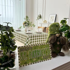 Classic Gingham Plaid Tablecloth Fabric - Image 2