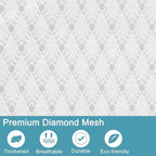 Polecasa Extra Heavy Duty Large Diamond Mesh Laundry Bags - Image 3