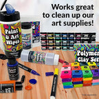 Paint and Art Wipes, Heavy-Duty Cleaner - Image 7
