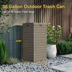 31 Gallon Outdoor Trash Can - Image 3