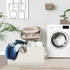 Large Collapsible Laundry Basket, Clothes Hamper - Image 7