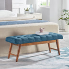 Amazon Basics Modern Haraden Upholstered Button-Tufted Bench - Image 10