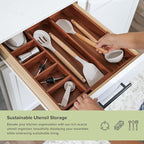 KitchenEdge Adjustable Kitchen Drawer Organizer - Image 5