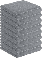 Homaxy 100% Cotton Terry Kitchen Towels, Checkered Designed, Soft and Super by Homaxy