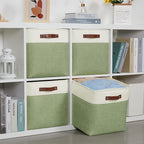 DULLEMELO Storage Baskets for Organizing, Linen Closet Organizers and Storage - Image 7