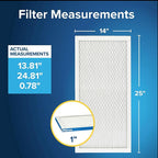 Filtrete 14x25x1 AC Furnace Air Filter, MERV 13, MPR 1900, Premium Allergen - Image 2