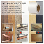 BOMEI PACK Wood Grain Repair Tape, Self Adhesive Repair Patch - Image 9