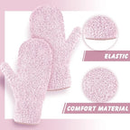 Bencailor 4 Pair Microfiber Dusting Mittens Reusable Women Cleaning Mittens - Image 5