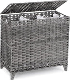 Laundry Hamper with 3 Removable Liner Bags; 132L Handwoven Rattan Laundry by Hermina