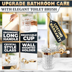 Gold Stainless Steel Toilet Brush - Image 4