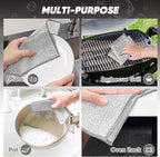 Orighty 24 Pcs Multipurpose Wire Dishwashing Rag, Non-Scratch Wire Dish - Image 6