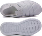 KUBUA Slippers for Men and Womens Indoor House Shoes Plush Slip on Outdoor - Image 3