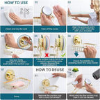 TAILI Soap Holder Bar Dish Suction Cup, Bar Shampoo Rack - Image 5